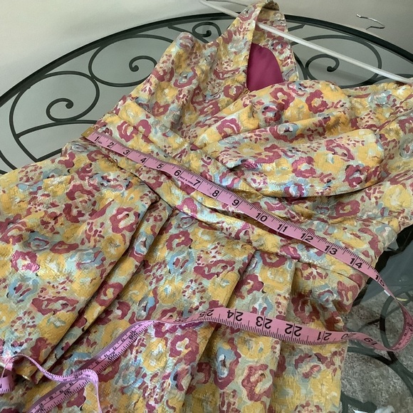 Floral Metallic Zac Posen for Target Sleeveless mini-dress - Picture 7 of 8